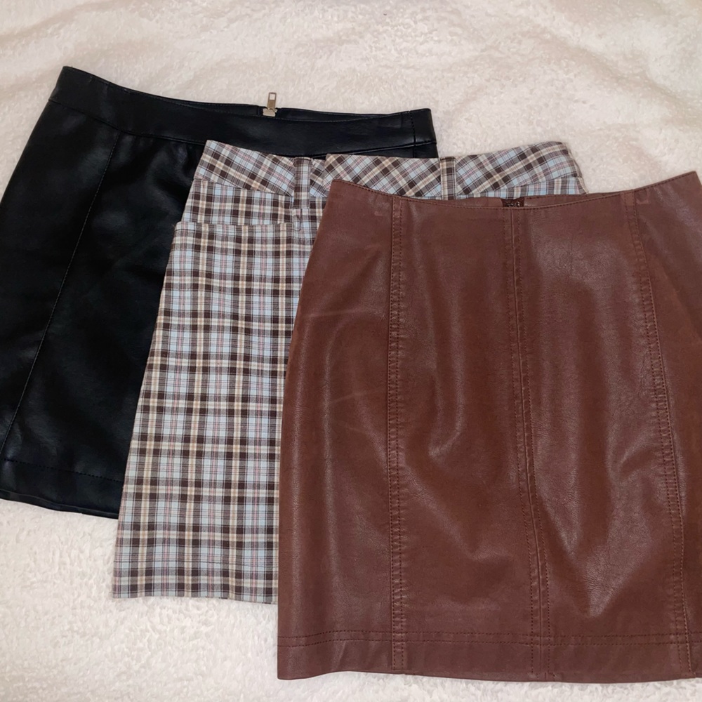 Set of 3 mini skirts